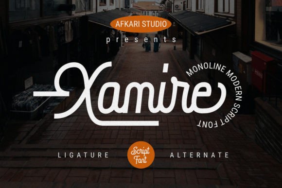 A Designer's First Impression of Xamire: The Modern Script Font