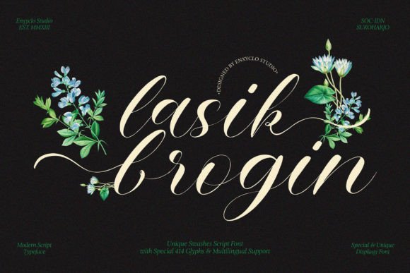 A Designer's Real-World Review of Lasik Brogin Font