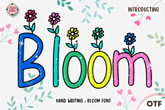 Bloom: The Handwritten Font that Brings Festive Cheer to Digital Projects