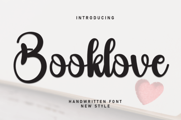Booklove: A Handwritten Font for Editorial Warmth and Personality