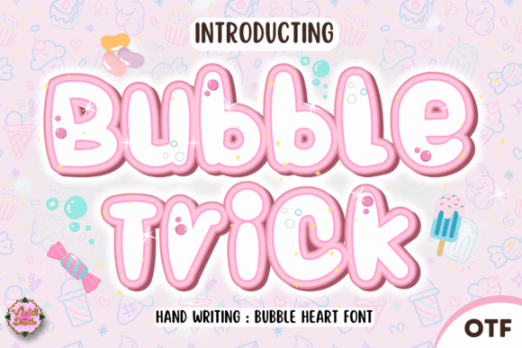 Bubble Trick: A Festive Script Font for Your Business Brand