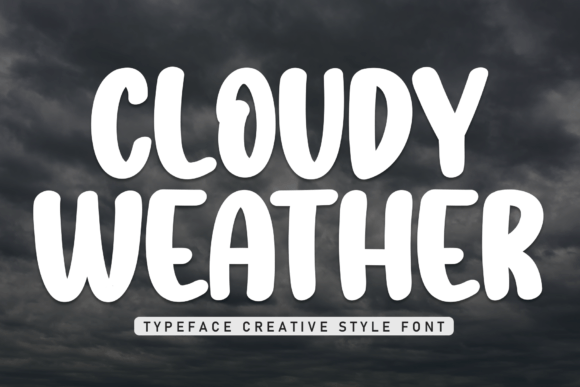 Cloudy Weather: A Business-Friendly Font for Elegant Branding