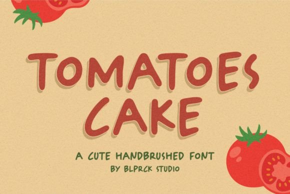Elevating Editorial Design with the Tomatoes Cake Script Font