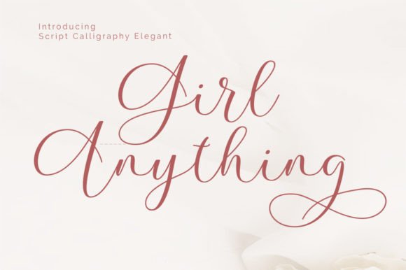 Girl Anything: A Font for Editorial Elegance and Engagement