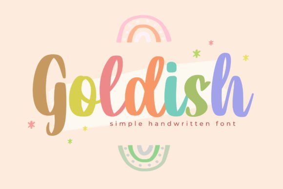 Goldish: A Cute Script Font for Editorial Charm