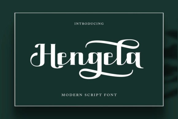 Hengela: A Font Designed for Editorial Mood