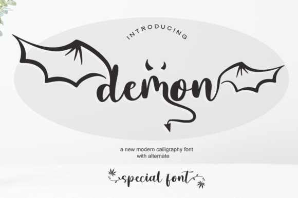 How the Demon Font Elevates Small Business Branding