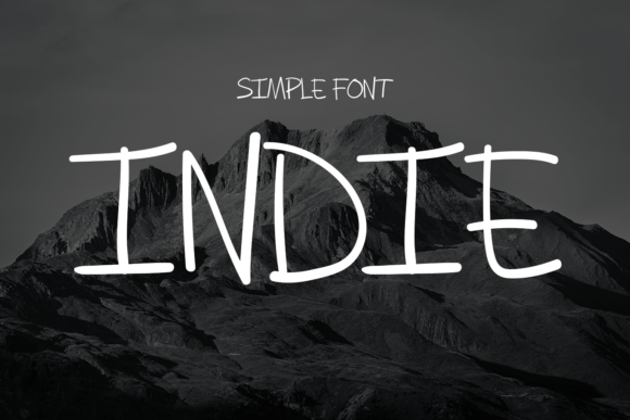 Indie: A Handwritten Font for Modern Digital Communication