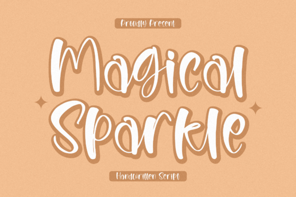 Magical Sparkle: A Handwritten Script Font for Digital Branding