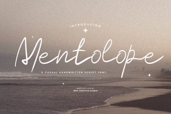 Mentolope: A Font for Building a Handcrafted Brand