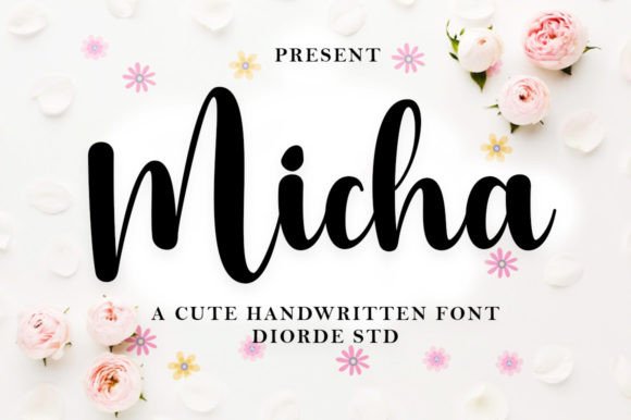 Micha: Your Perfect Crafting Font for Products That Sell