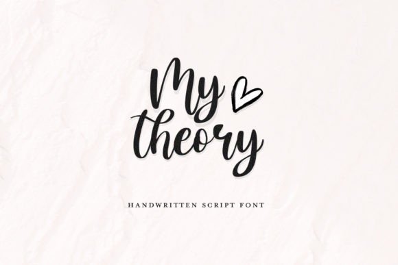 My Theory: A Script Font for Elegant Branding Projects