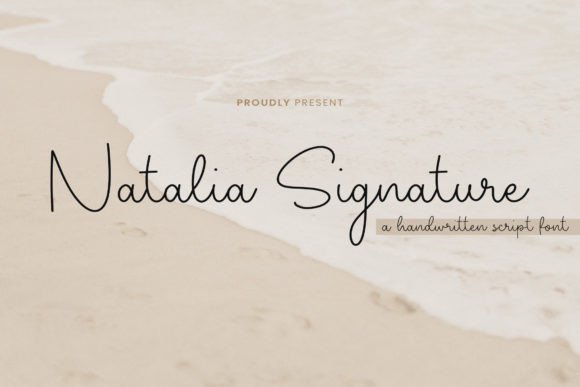 Natalia Signature: A Script Font for Editorial Elegance