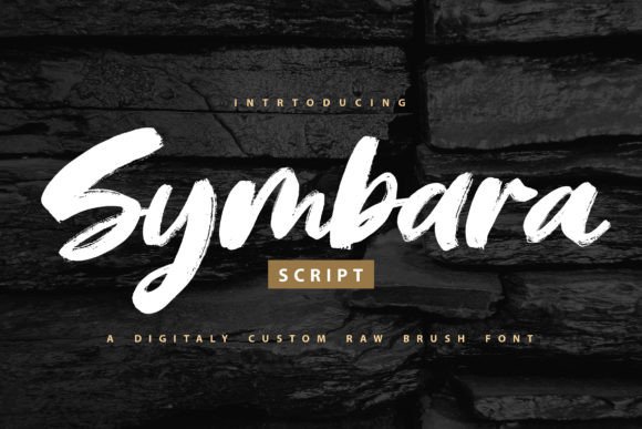 Symbara: A Chunky Handwritten Font Built for Bold Campaigns