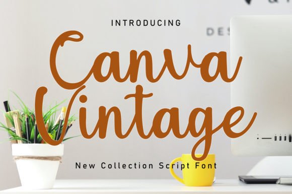 The Calm Charm of Canva Vintage as a Typeface