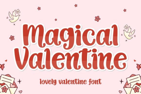 The Typographic Charm of Magical Valentine