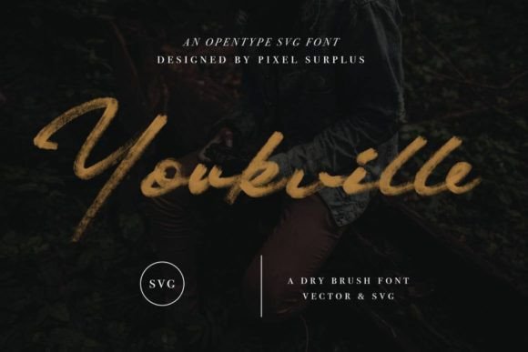 Yorkville SVG: An Editorial Designer's Brush Script Font
